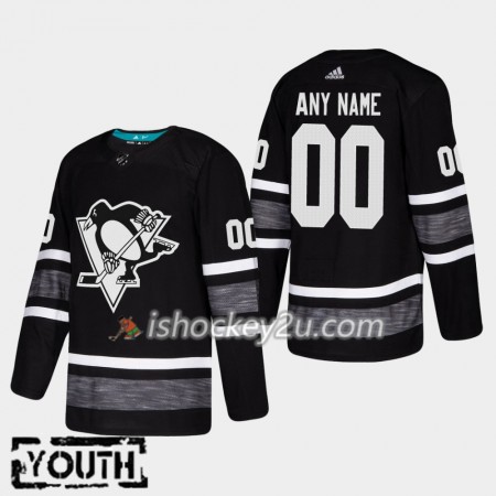 Børn NHL Pittsburgh Penguins Trøje Tilpasset Sort 2019 All-Star Adidas Authentic